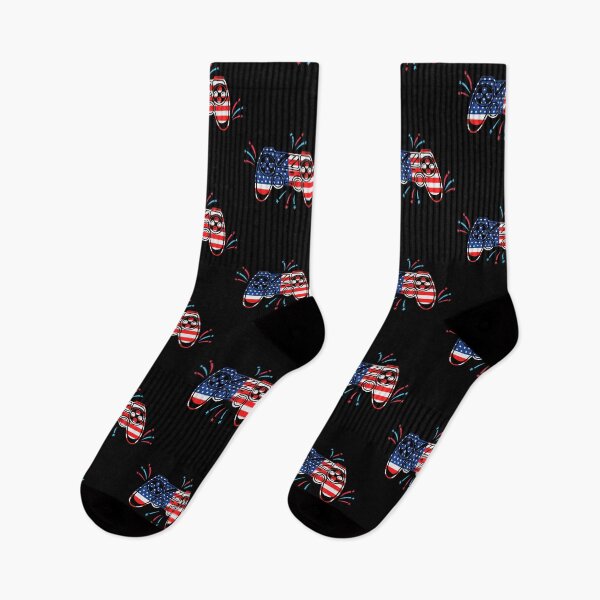 Item preview, American Flag Gamer 4th of July Video Games USA Patriotic designed and sold by smartrocket.