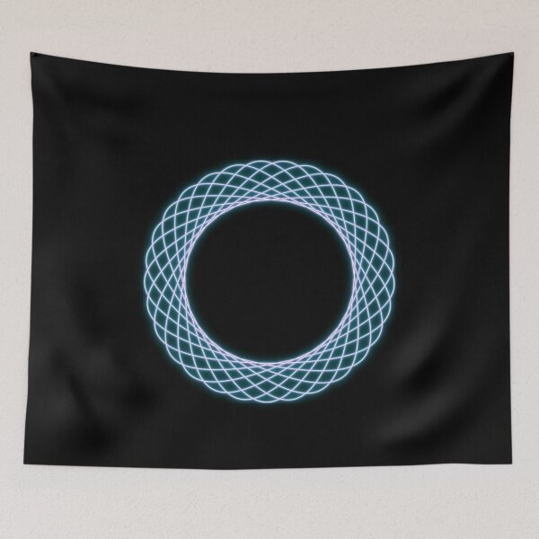 Item preview, Parametric Halo: Cyan Bloom 04-01 designed and sold by Equationarium.