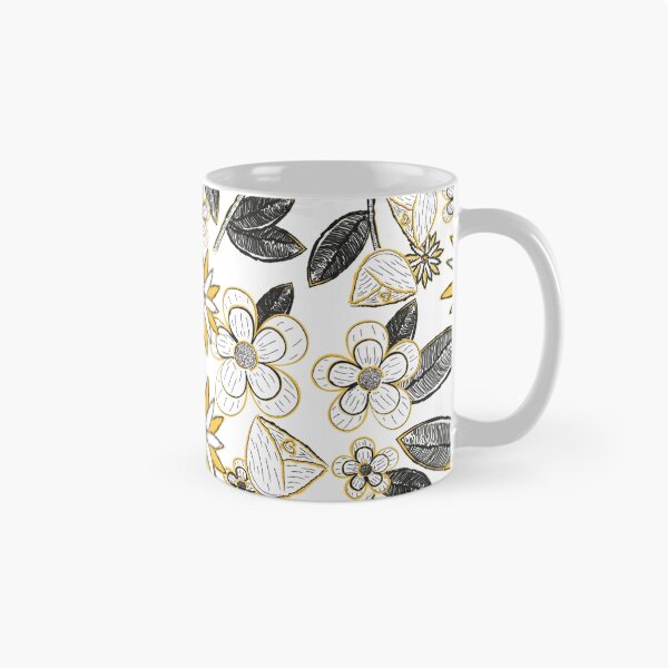 Item preview, Mustard Floral designed and sold by HAPPYGRAPHICS.