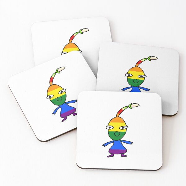 Item preview, Rainbow Red Pikmin Sticker designed and sold by PineBadDesign.