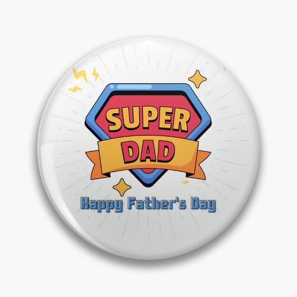 Item preview, Super Dad Superhero Happy Fathers Day designed and sold by _ZENTAY_.