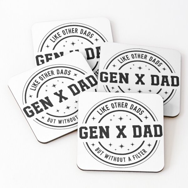 Item preview, Funny Saying - Gen X Dad Like Other Dads But Without A Filter Funny Gen X Father designed and sold by CutOutIdols.