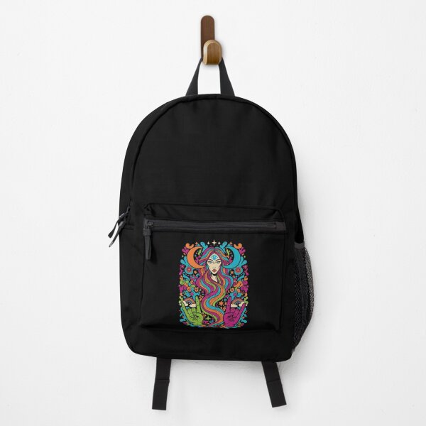 Item preview, Hippie Music Trippy Mushroom Tie Dye Rave Goa designed and sold by LuminOrb.
