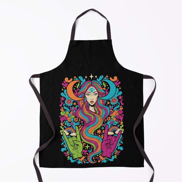 Item preview, Hippie Music Trippy Mushroom Tie Dye Rave Goa designed and sold by LuminOrb.