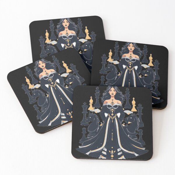 Item preview, Queen of the Board – Dark Chess Empress designed and sold by halibutgoatramb.