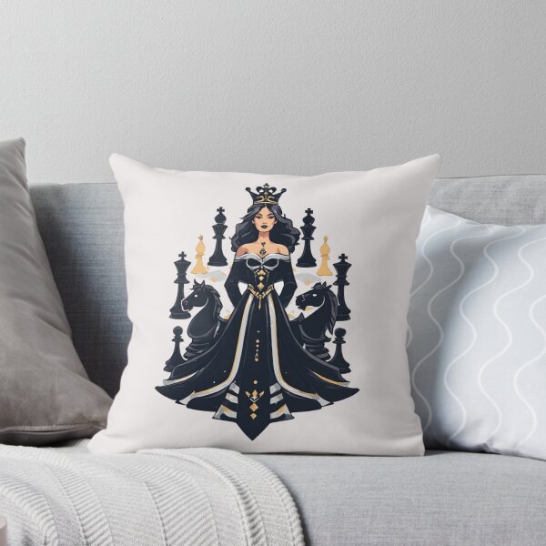 Item preview, Queen of the Board – Dark Chess Empress designed and sold by halibutgoatramb.