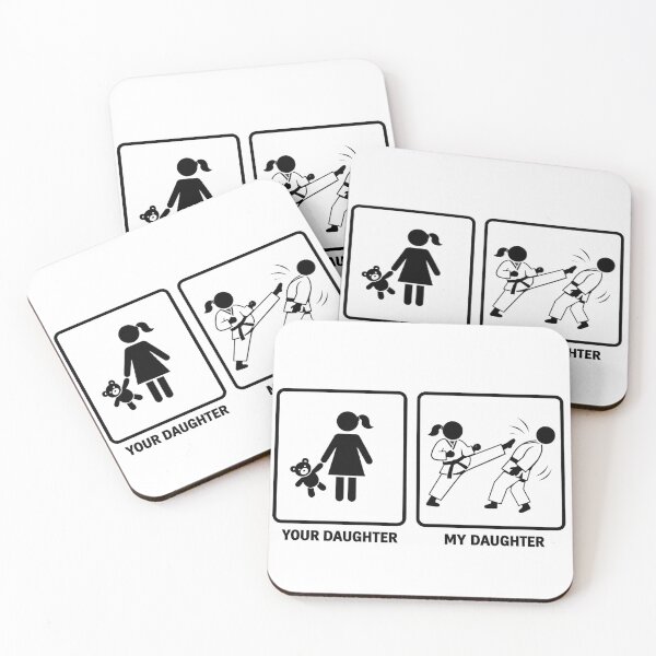 Item preview, My Daughter Karate Humor designed and sold by AkodoShirts.