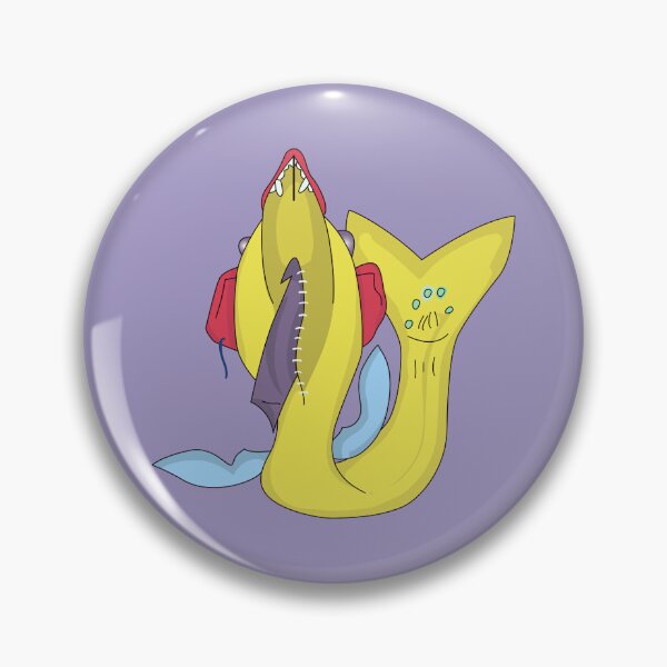 Item preview, Stitched Tide Shark designed and sold by Helgoolia.
