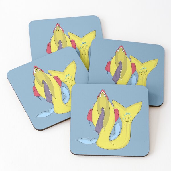 Item preview, Stitched Tide Shark designed and sold by Helgoolia.