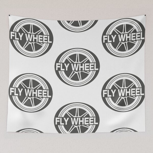 Item preview, Fly Wheel Racing Graphic Vintage Wheel Enthusiast Mechanical Speed designed and sold by phoebelevine.
