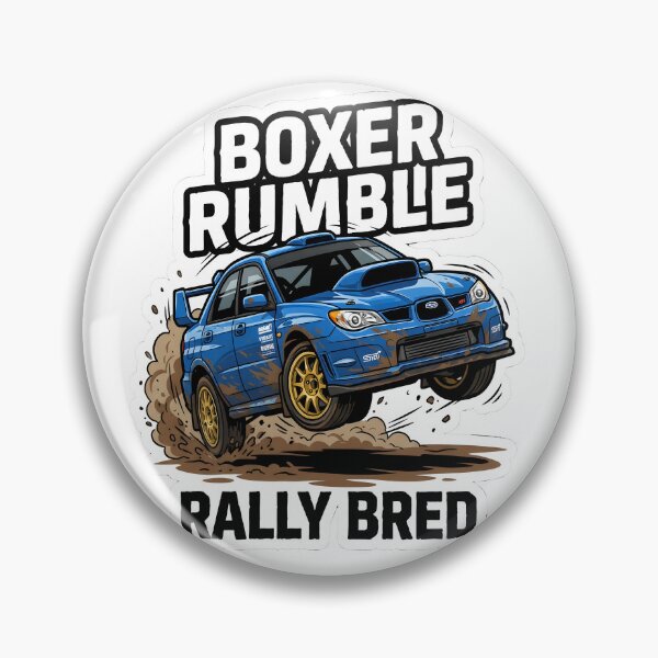 Item preview, Action Boxer Rumble Rally Bred Japanese Motorsport Art designed and sold by EKHOAISTORE.