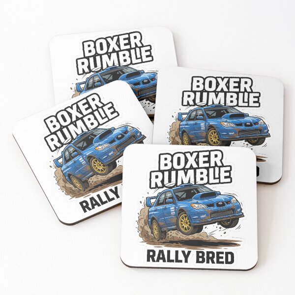 Item preview, Action Boxer Rumble Rally Bred Japanese Motorsport Art designed and sold by EKHOAISTORE.