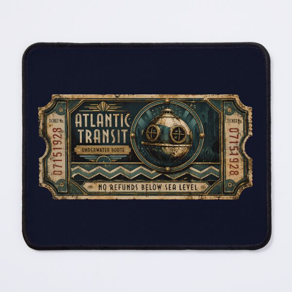 Item preview, Below Sea Transit Ticket designed and sold by agearb.