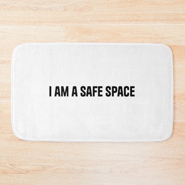 Item preview, I Am A Safe Space — Minimalist Bold Quote Wall Art Print, Poster & Canvas designed and sold by MoonHoneybyImani.