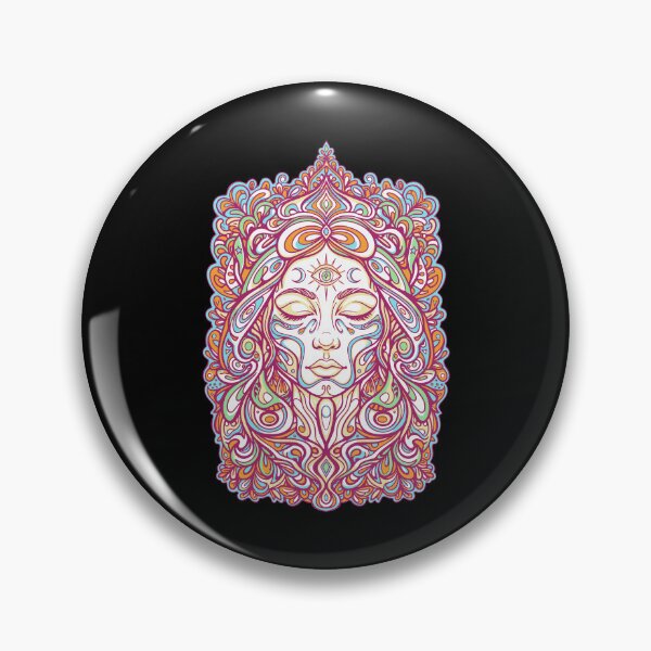 Item preview, trippy festival hippie psychedelic mushroom tie designed and sold by LuminOrb.