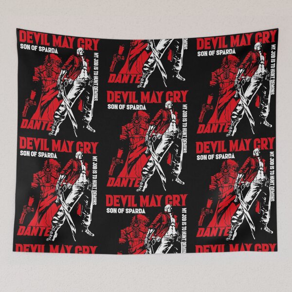 Item preview, Dante Devil May Cry Son Of Sparda Retro Gaming designed and sold by phoebelevine.