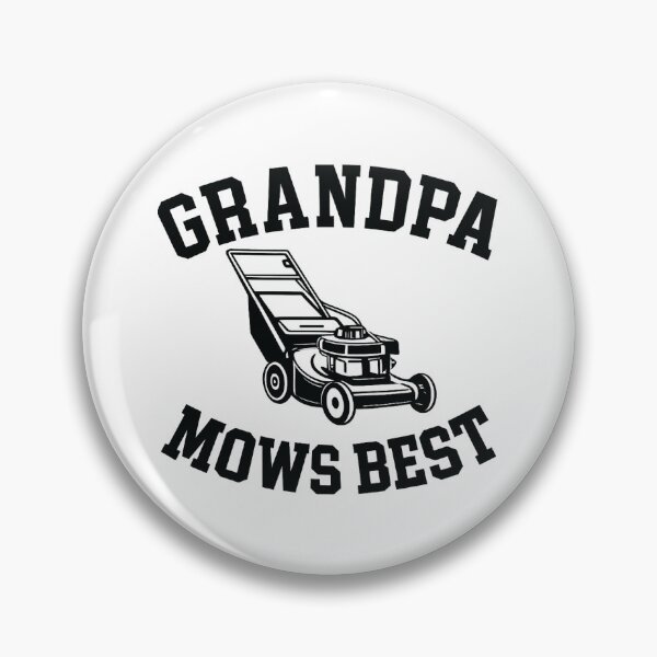 Item preview, Grandpa Mows Best, funny Grandpa gift designed and sold by CloudyPress.