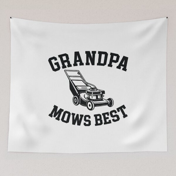 Item preview, Grandpa Mows Best, funny Grandpa gift designed and sold by CloudyPress.