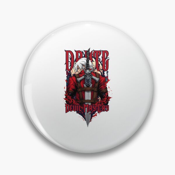 Item preview, Dante Devil May Cry Demon Hunter Gaming Graphic designed and sold by phoebelevine.