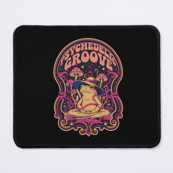Item preview, trippy festival Groove hippie Frog rave designed and sold by LuminOrb.
