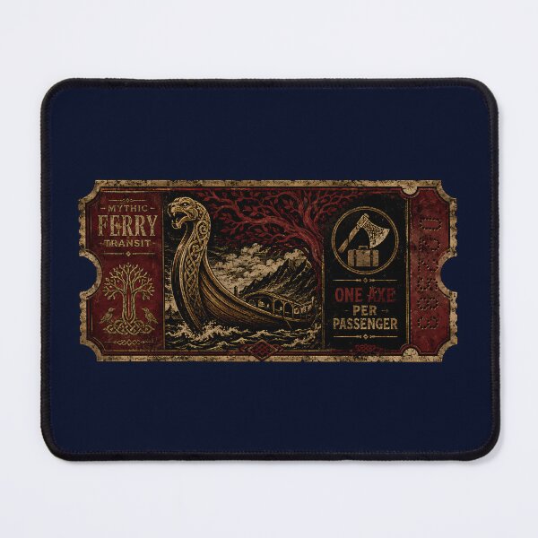 Item preview, Nine Realms Ferry Ticket designed and sold by agearb.