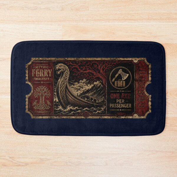 Item preview, Nine Realms Ferry Ticket designed and sold by agearb.