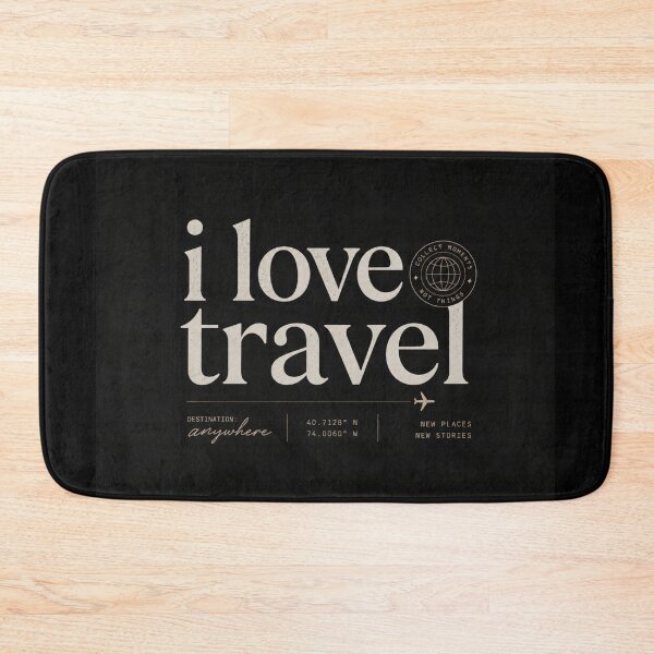 Item preview, I love travel designed and sold by GraficDesigners.