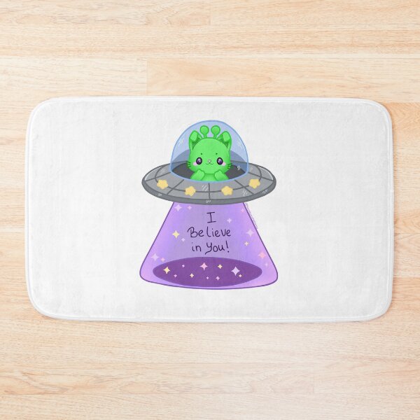 Item preview, Kawaii Alien Cat-bunny -  Affirmation designed and sold by BookWyrmsTrove.