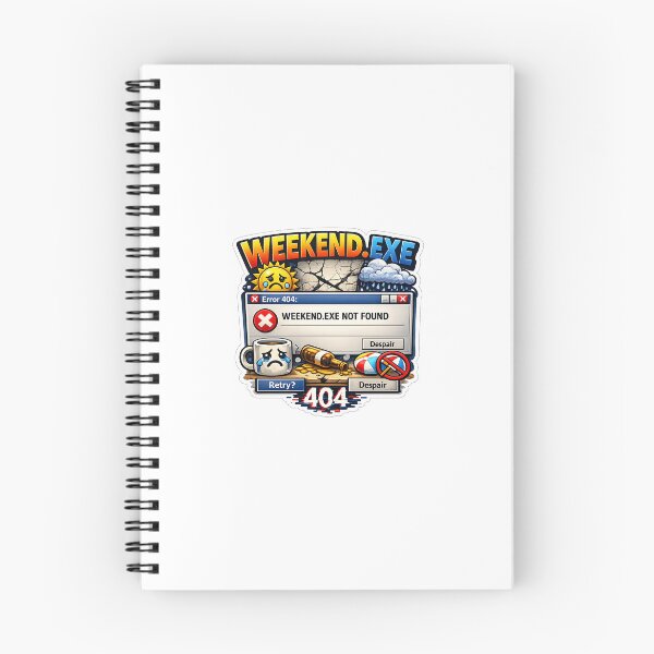 Item preview, Weekend.exe Not Found designed and sold by CGWebsolutions.