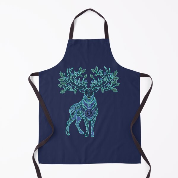 Item preview, Deep Woods Magic Stag and Mushrooms  designed and sold by LeshanArtUA.