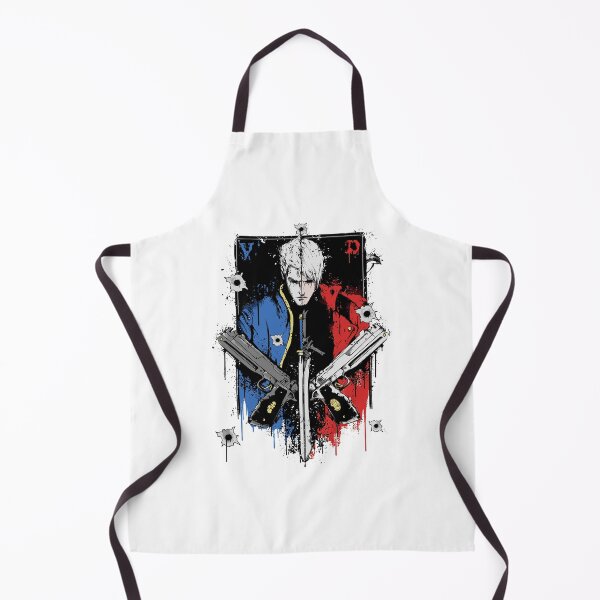 Item preview, Devil May Cry Dante Vergil Portrait Grunge Anime designed and sold by phoebelevine.