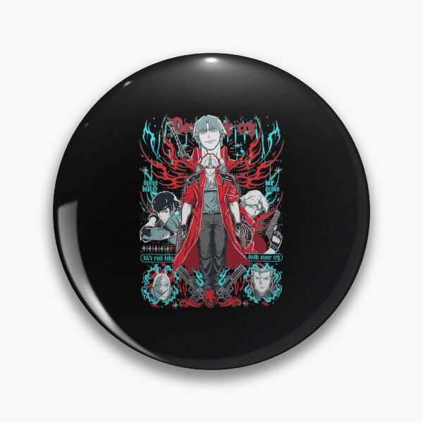 Item preview, Devil May Cry Dante Vergil Nero Anime Gothic Action designed and sold by phoebelevine.
