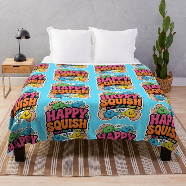 Item preview, Needoh Happy Squish Slime Toy Design – Cute Kawaii Stress Relief Play Relax Enjoy Sticker designed and sold by Bhaskar Digital Art.