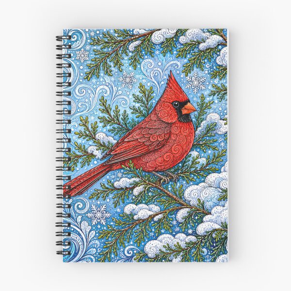 Item preview, Cardinal in the Snow designed and sold by PaintedbyCarol.