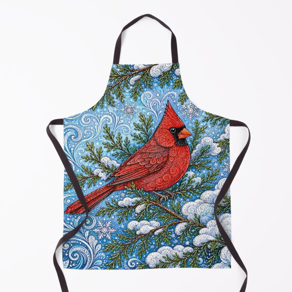 Item preview, Cardinal in the Snow designed and sold by PaintedbyCarol.
