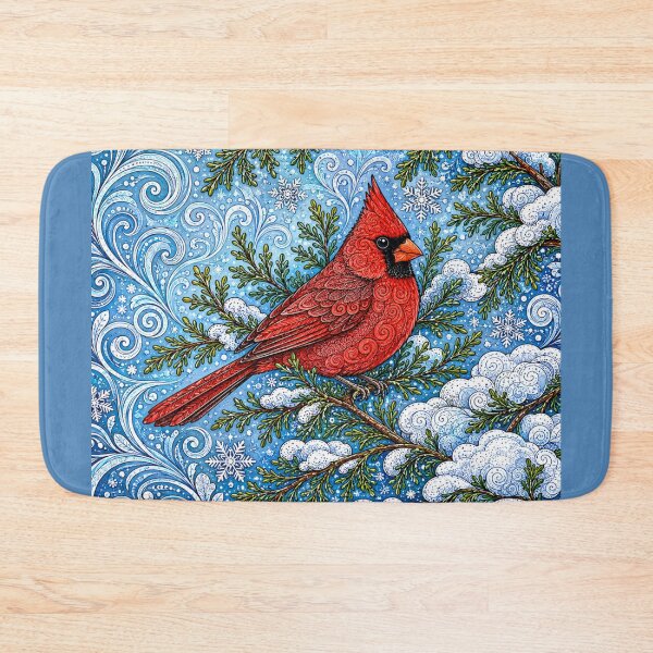 Item preview, Cardinal in the Snow designed and sold by PaintedbyCarol.