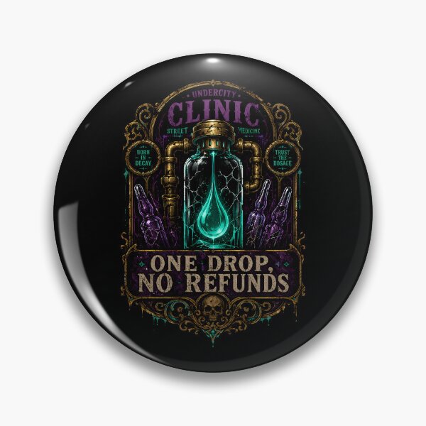 Item preview, Undercity Shimmer Clinic Label designed and sold by agearb.