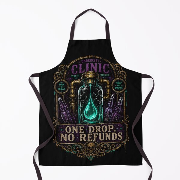 Item preview, Undercity Shimmer Clinic Label designed and sold by agearb.