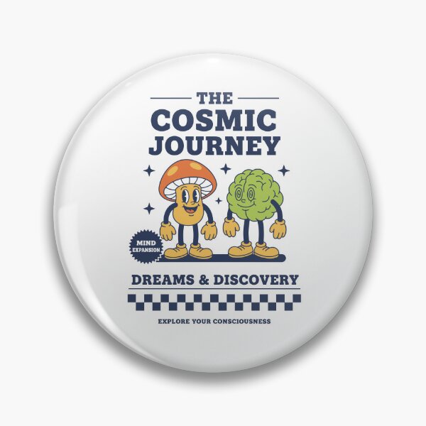 Item preview, Trippy Festival Cosmic Journey Hippie Mushroom designed and sold by LuminOrb.