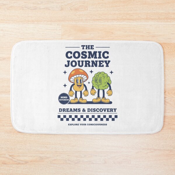 Item preview, Trippy Festival Cosmic Journey Hippie Mushroom designed and sold by LuminOrb.
