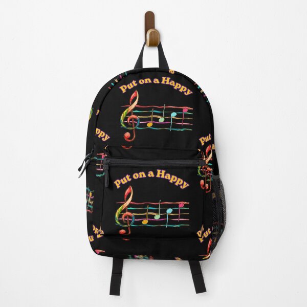 Item preview, Put on a Happy Face Colourful Treble Clef Music Notes Music Lover Musician Teacher Humor designed and sold by Ceramic Scripture.