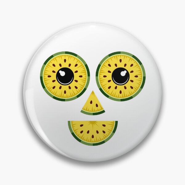Item preview, Face made from slices of juicy yellow watermelon. designed and sold by RizikCat.