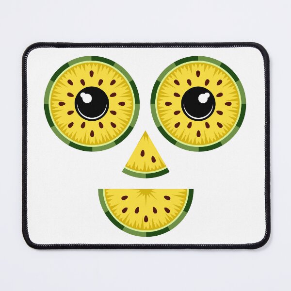 Item preview, Face made from slices of juicy yellow watermelon. designed and sold by RizikCat.