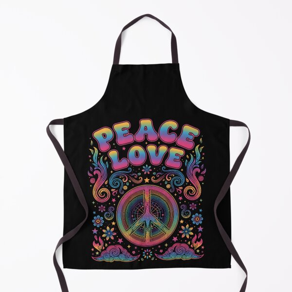 Item preview, Hippie Music Trippy Peace Sign Rave PEACE LOVE designed and sold by LuminOrb.