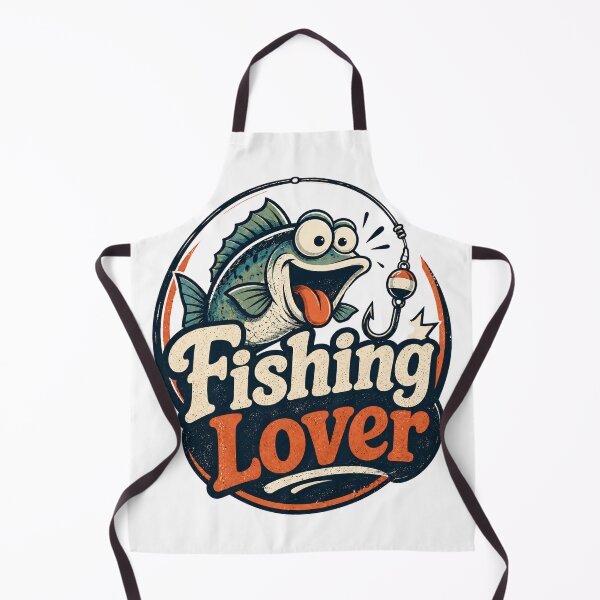 Item preview, Fishing Lover Retro Vintage Funny Cartoon Fish Gift designed and sold by Sitred123.