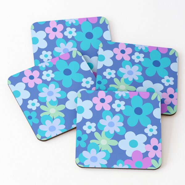 Item preview, Retro vintage daisy pattern designed and sold by BritishDelights.