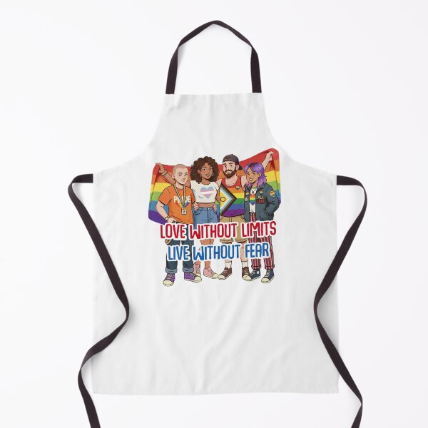 Item preview, Love without limits Live without fear Happy Pride Month Celebration 2026 rainbow LGBTQIA designed and sold by Smuchie.
