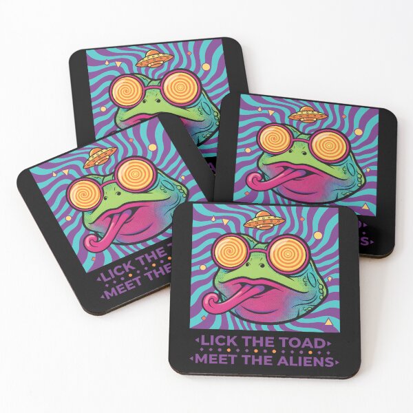Item preview, Trippy Music Festival Lick The Toad designed and sold by LuminOrb.