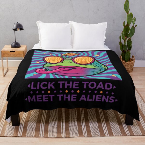 Item preview, Trippy Music Festival Lick The Toad designed and sold by LuminOrb.