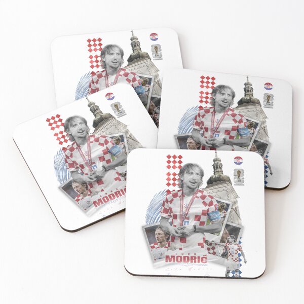 Item preview, Luka Modrić Croatia National Team "Maestro" Sports Poster designed and sold by Shopunte.